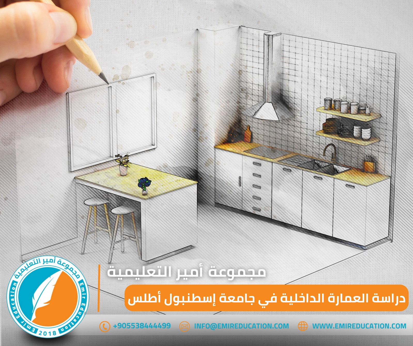 دراسة تخصص العمارة الداخلية في جامعة إسطنبول أطلس: كل ما تحتاج معرفته